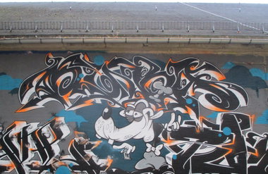Graffiti Wall - Photo by KUBA182 - kuba, nook, wk (2016)