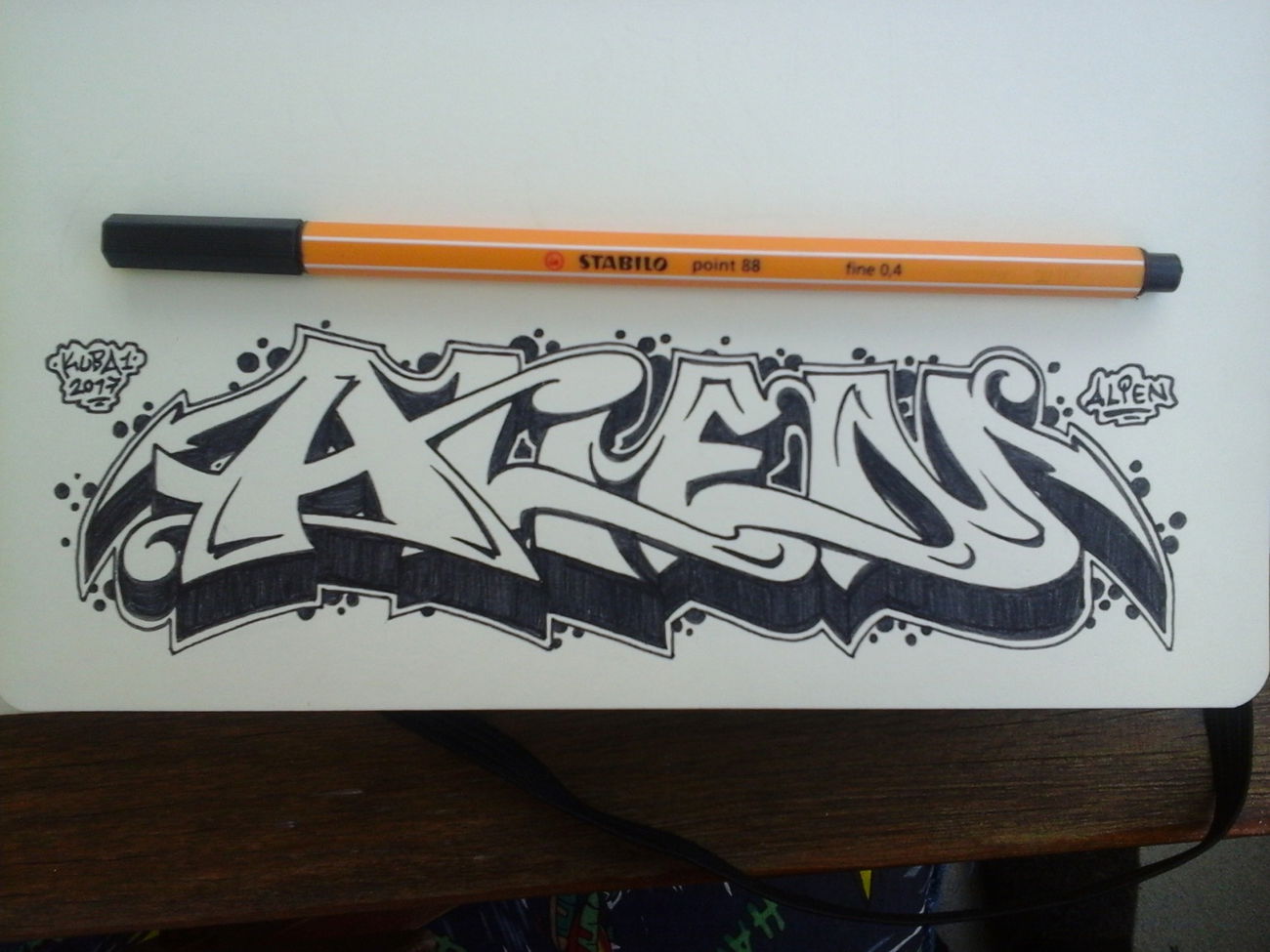 Graffiti Wall - Photo by KUBA182 (2017)