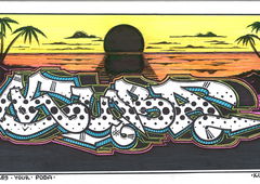 Graffiti Sketch - Photo by KUBA182 - kuba, pad, blacksunset (2017)