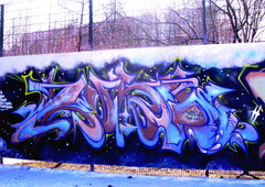 Graffiti Wall in Dresden - Photo by KUBA182 - kuba, pad, gfb