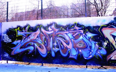 Graffiti Wall in Dresden - Photo by KUBA182 - kuba, pad, gfb