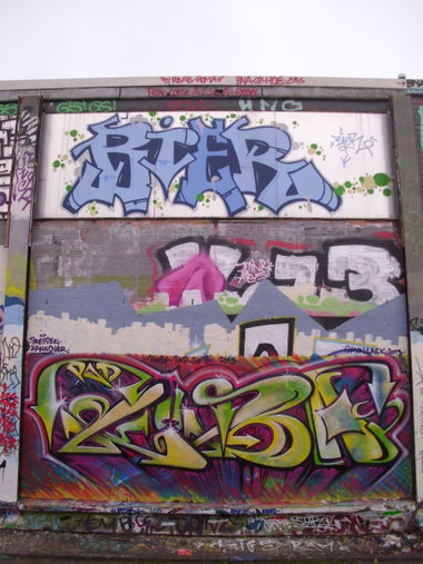 Graffiti Wall in Hannover - Photo by KUBA182 - kuba, pad, gfb (2013)