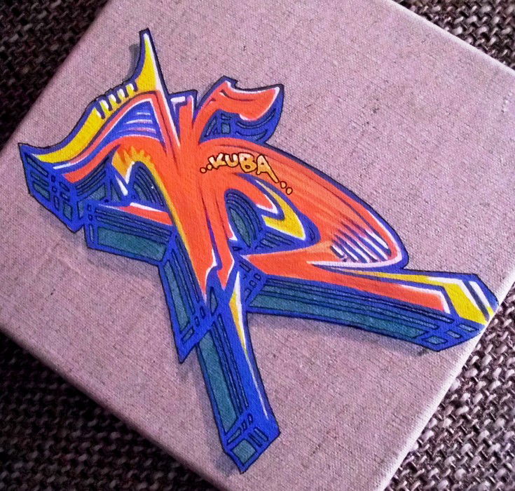 Graffiti Artwork - Photo by KUBA182 - K, Kuba, Pad (2013)