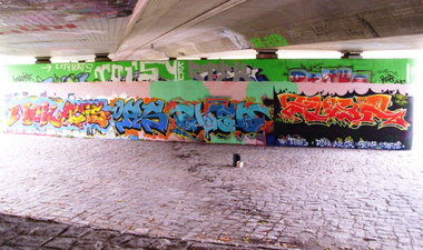 Graffiti Wall - Photo by KUBA182