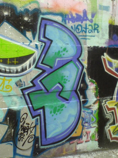 Graffiti Wall in Leipzig - Photo by KUBA182 - Kuba, PAD