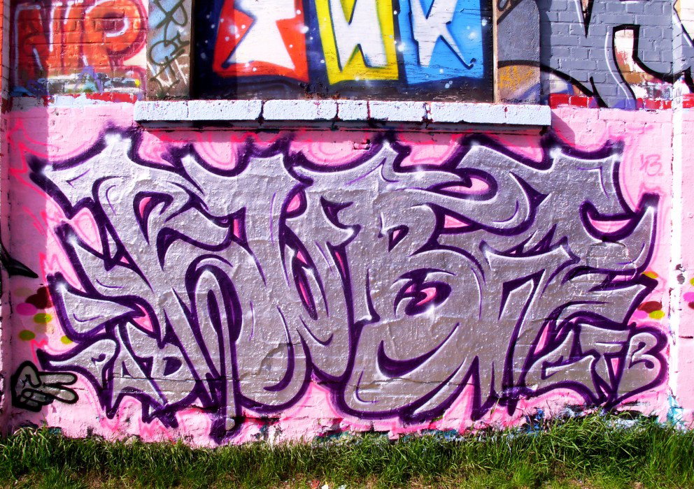 Graffiti Wall in Leipzig - Photo by KUBA182 - kuba, pad, gfb