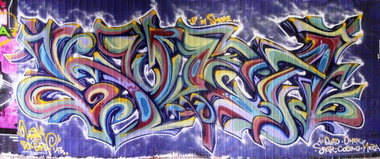 Graffiti Wall in Dresden - Photo by KUBA182 - kuba, pad (2013)