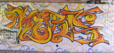 Graffiti Wall in Dresden - Photo by KUBA182 - Kuba, Pad (2013)