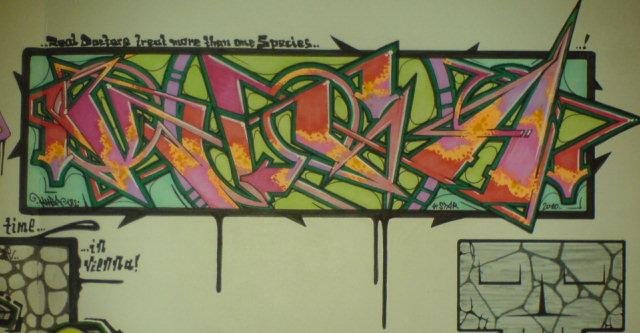 Graffiti Sketch - Photo by KUBA182 - Kuba, PAD, GFB (2010)