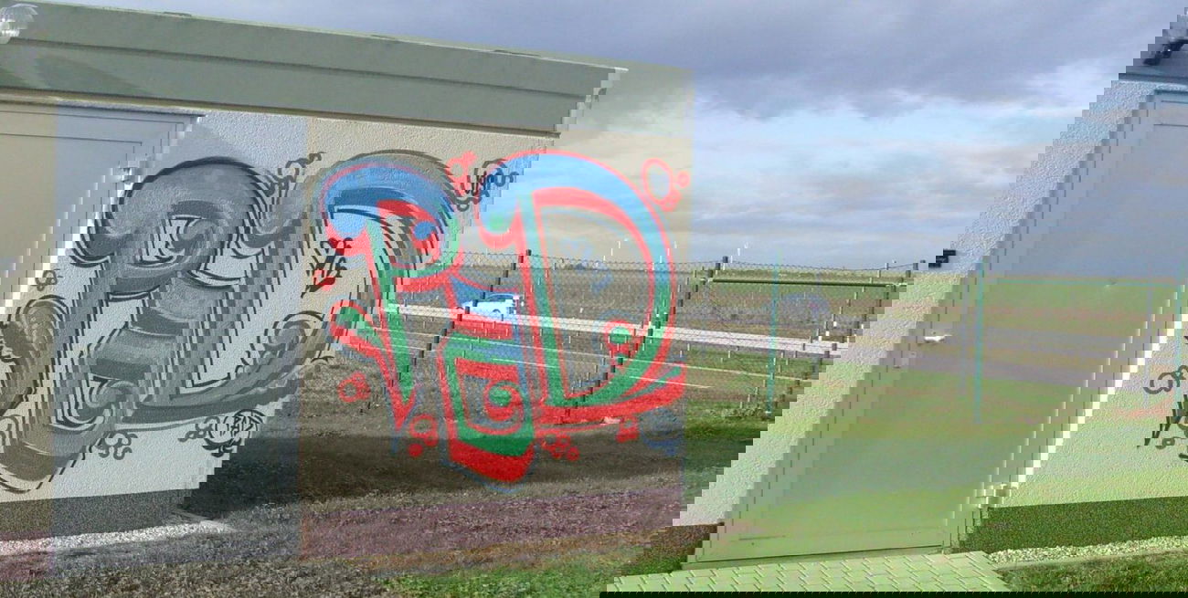 Graffiti Bombing - Photo by KUBA182 - pad, kuba, gfb (2009)