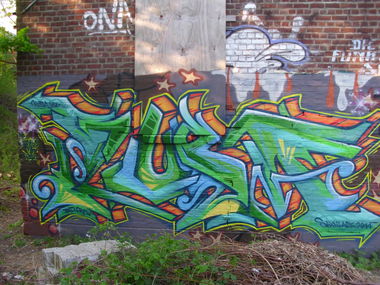 Graffiti Wall in Itzehoe - Photo by KUBA182 - Kuba (2011)