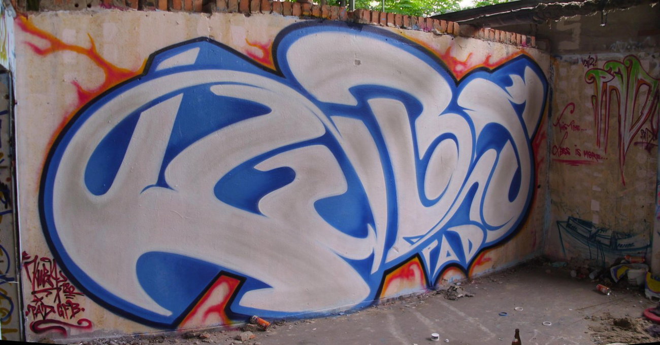 Graffiti Wall in Dresden - Photo by KUBA182 - Kuba, PaD, GFB (2012)