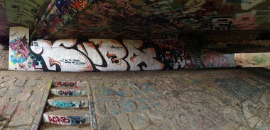 Graffiti Wall - Photo by KUBA182 - Kuba, PAD, GFB (2014)