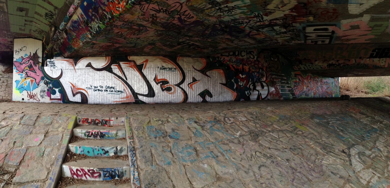 Graffiti Wall - Photo by KUBA182 - Kuba, PAD, GFB (2014)