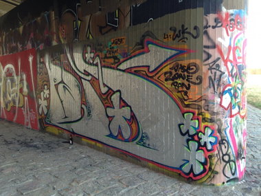 Graffiti Wall - Photo by KUBA182 - PAD, Kuba (2014)