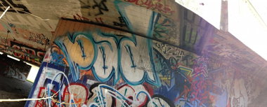 Graffiti Wall - Photo by KUBA182 - pad, kuba, dresden (2014)