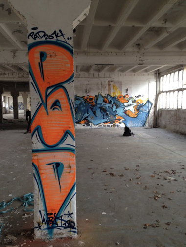 Graffiti Wall - Photo by KUBA182 - pad, kuba, gfb (2014)