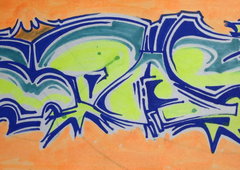 Graffiti Sketch - Photo by KUBA182 - kuba, emdas, sketch (2014)