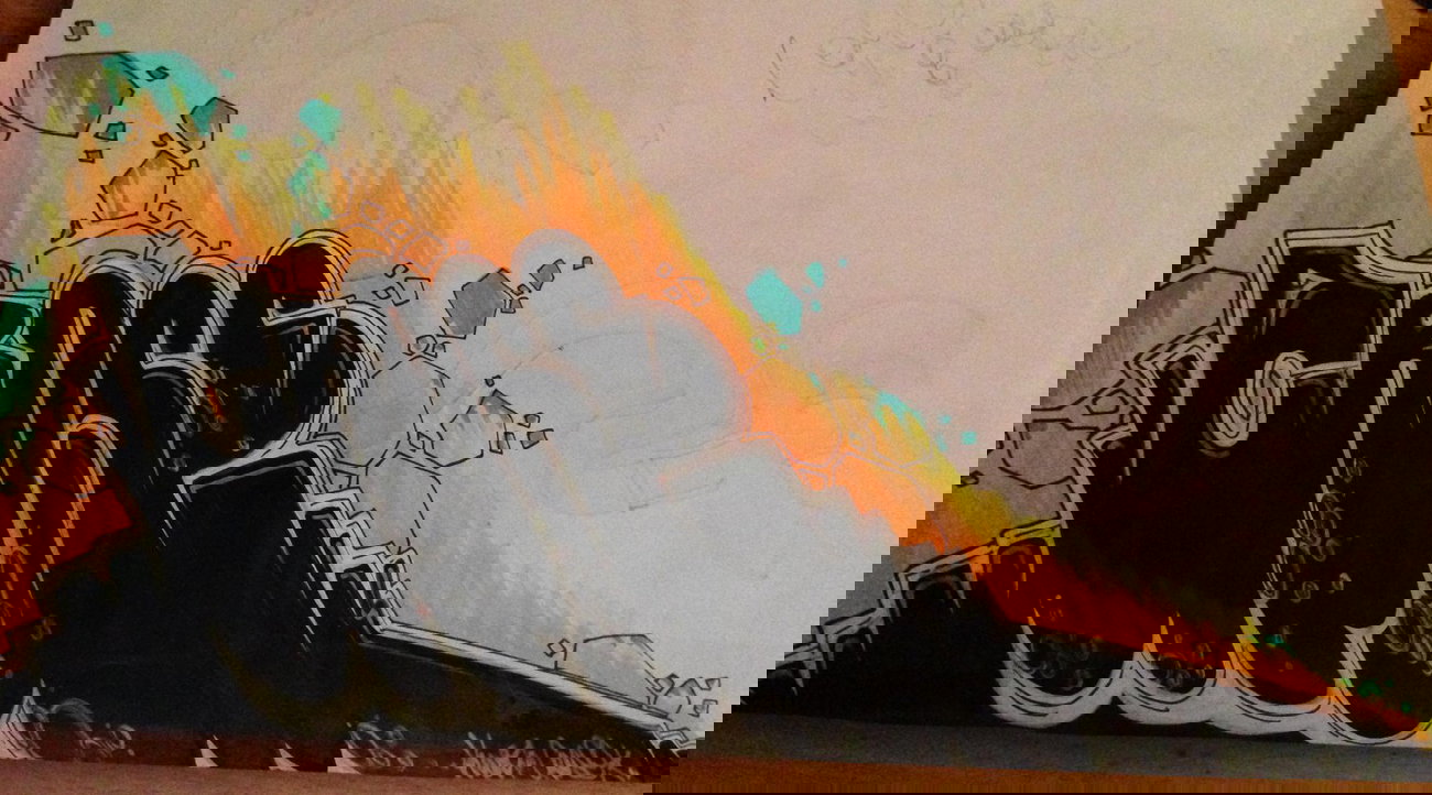 Graffiti Sketch - Photo by KUBA182 - crose, kuba (2014)