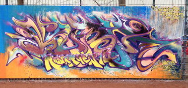Graffiti Wall - Photo by KUBA182 - kuba, pad, gfb (2014)
