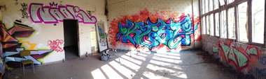 Graffiti Wall - Photo by KUBA182 - Kuba, Pad, Nook (2014)