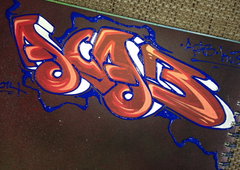 Graffiti Sketch - Photo by KUBA182 - ACAB, kuba (2014)