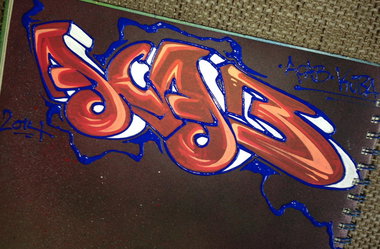 Graffiti Sketch - Photo by KUBA182 - ACAB, kuba (2014)