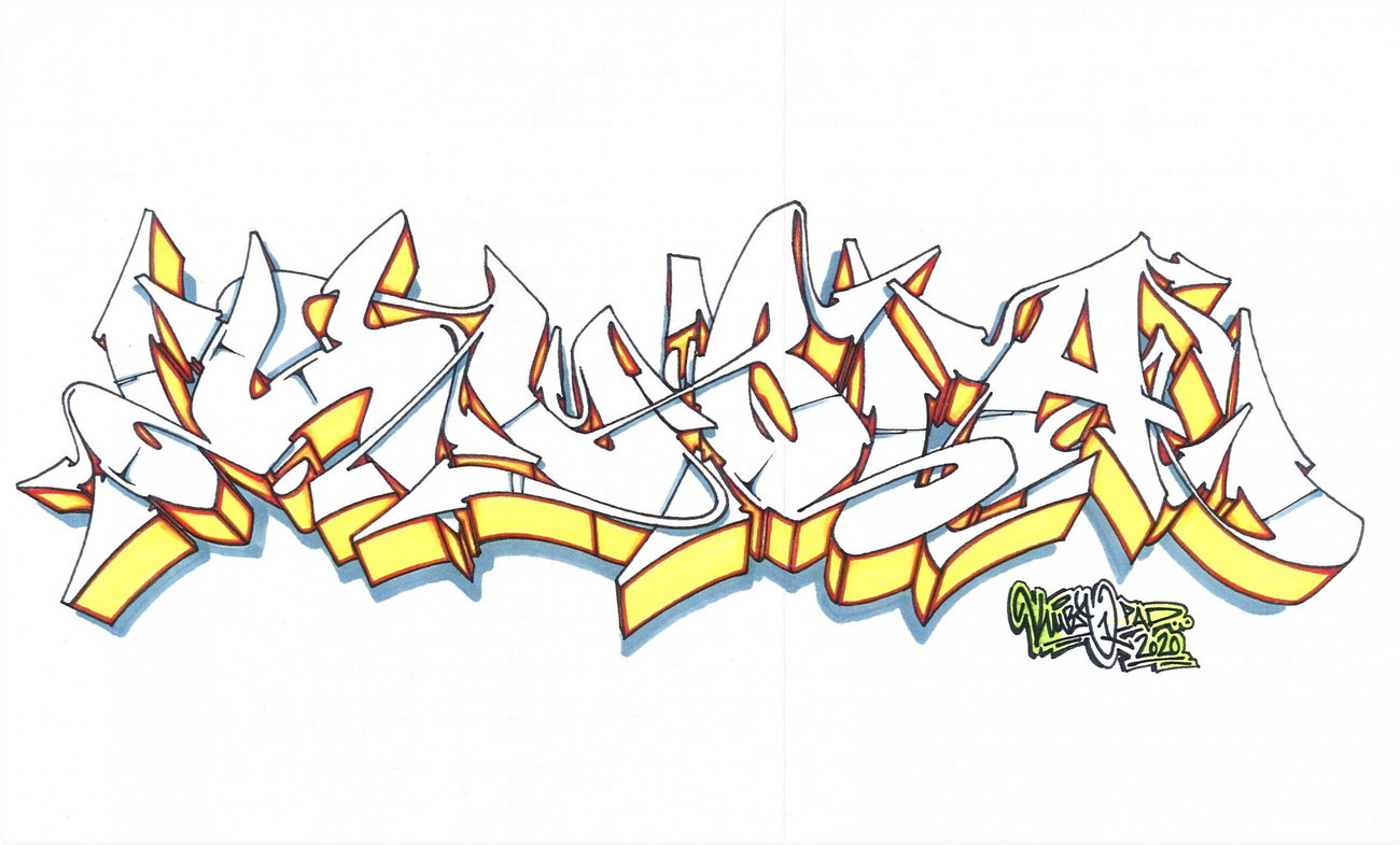 Graffiti Sketch - Photo by KUBA182 - kubakubsen, kuba, pad (2020)