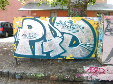 Graffiti Wall - Photo by KUBA182 - PAD, Kuba (2014)