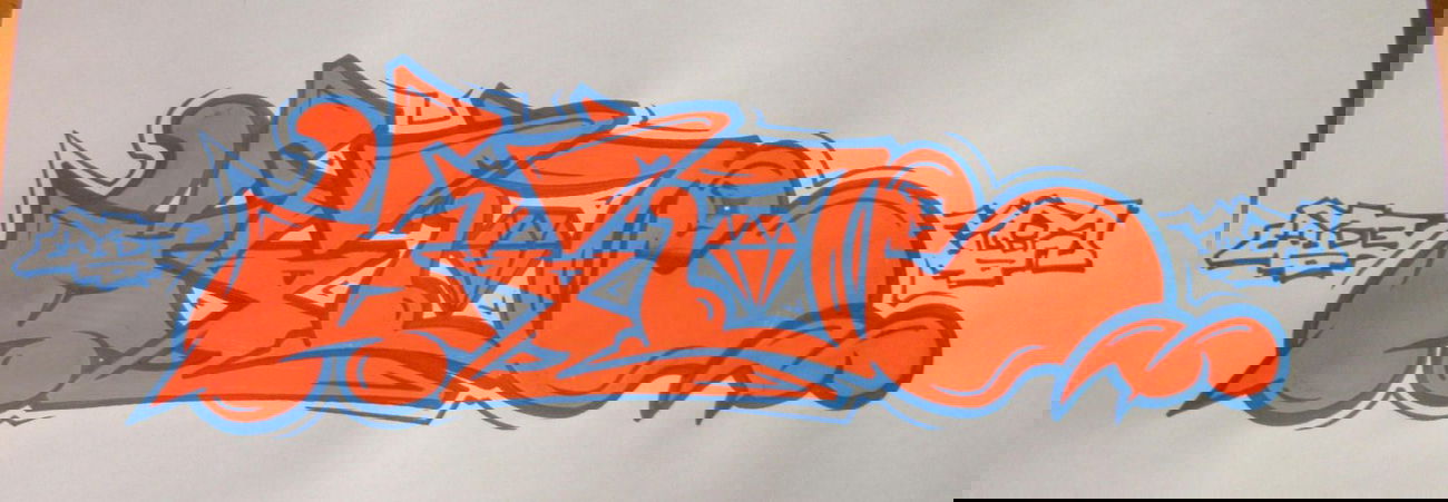 Graffiti Sketch - Photo by KUBA182 - hyde, kuba, pad (2014)