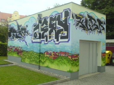 Graffiti Wall - Photo by KUBA182 - Slam, Deay, Kuba (2011)