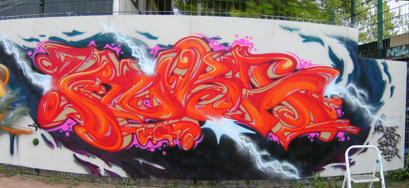 Graffiti Wall - Photo by KUBA182 - kuba182, pad, urban (2014)