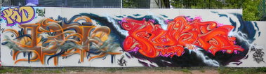 Graffiti Wall - Photo by KUBA182 - desq, kuba, pad (2014)