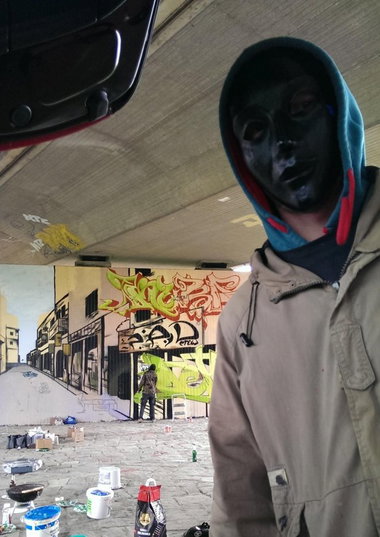 Graffiti Wall - Photo by KUBA182 - kuba, pad (2014)