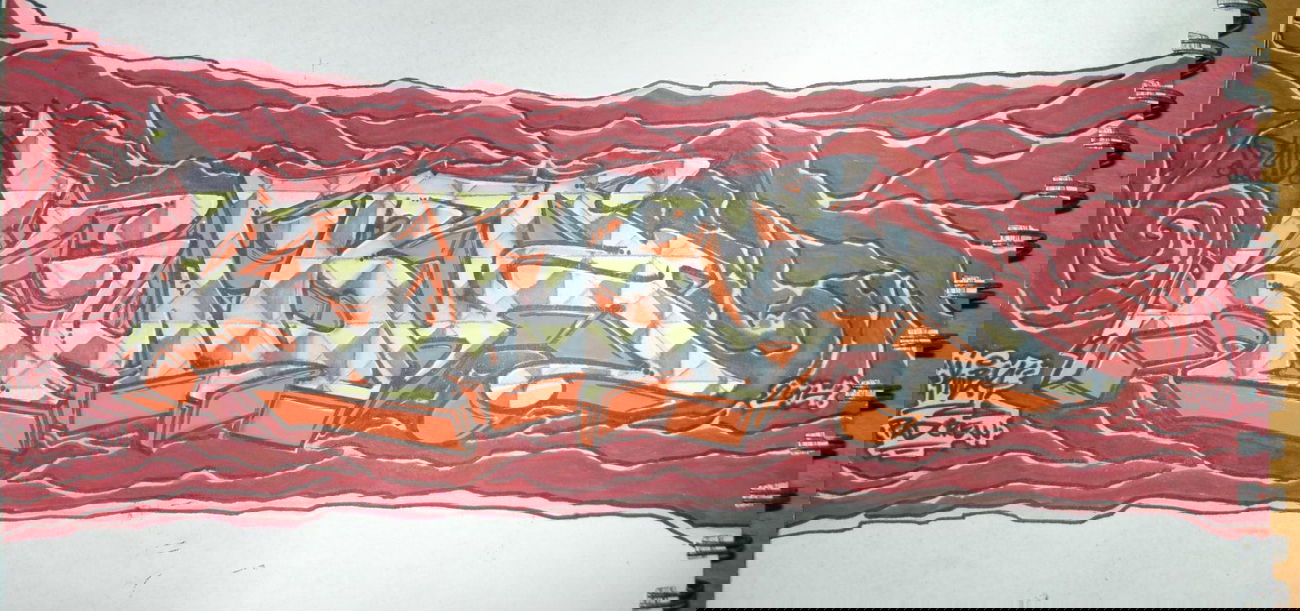 Graffiti Sketch in Dresden - Photo by KUBA182 - Kuba, PAD (2014)