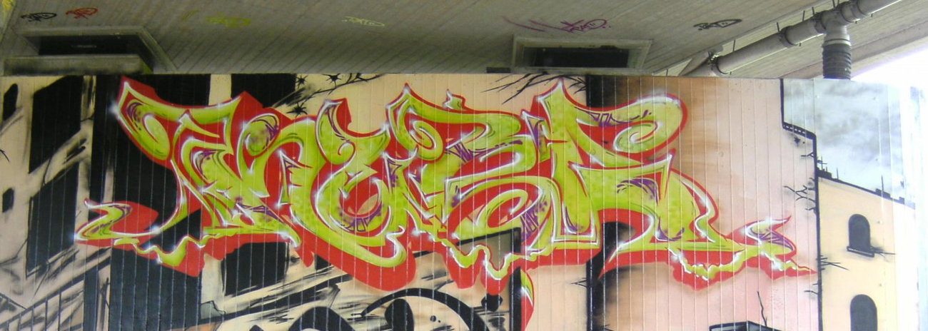 Graffiti Wall - Photo by KUBA182 - kuba (2014)
