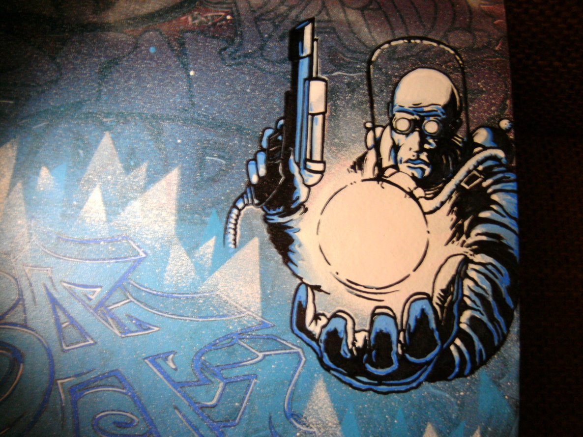 Graffiti Sketch - Photo by KUBA182 - Kuba, Sketch, Mr.Freeze (2014)