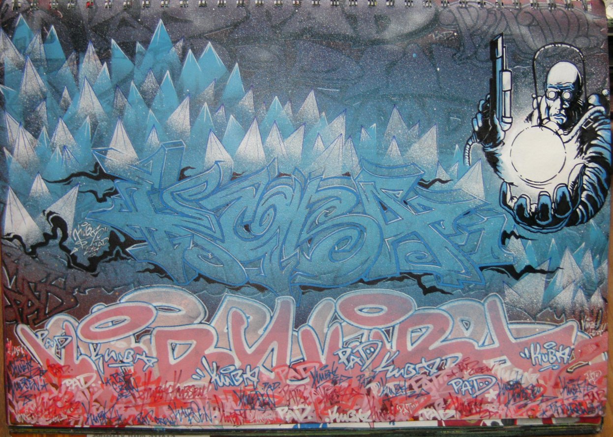 Graffiti Sketch - Photo by KUBA182 - Pad, PAD, PaD (2014)