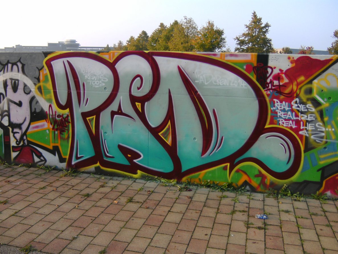 Graffiti Wall - Photo by KUBA182 - PAD, Kuba (2014)