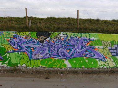 Graffiti Wall - Photo by KUBA182 - Kuba, Pad-family-meeting2014, is (2014)