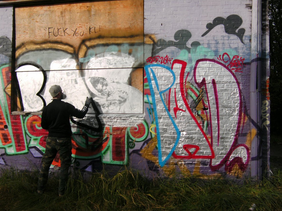 Graffiti Wall - Photo by KUBA182 - dexer, BAS, Kuba (2014)