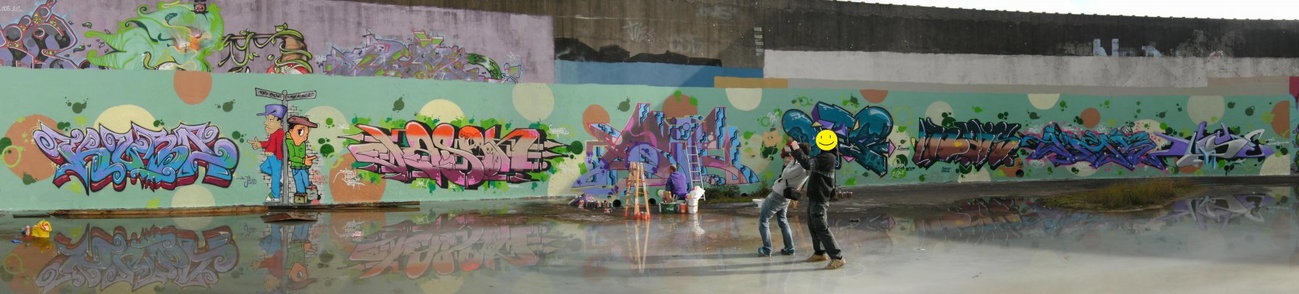 Graffiti Wall - Photo by KUBA182 - kuba, jasen, asie (2014)