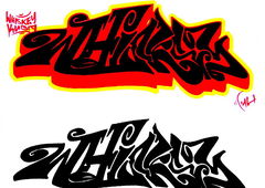 Graffiti Sketch - Photo by KUBA182 - whiskey (2014)