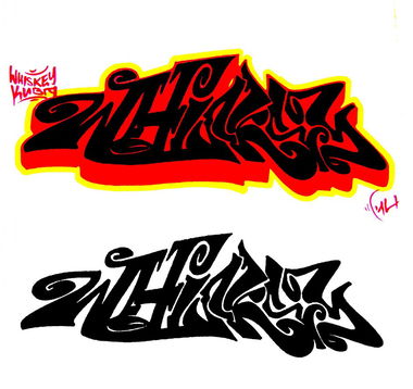 Graffiti Sketch - Photo by KUBA182 - whiskey (2014)