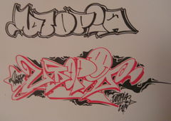 Graffiti Sketch - Photo by KUBA182 - utopia (2014)