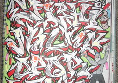 Graffiti Sketch - Photo by KUBA182 (2010)