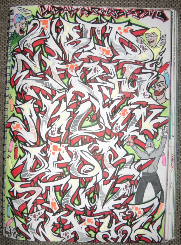 Graffiti Sketch - Photo by KUBA182 (2010)