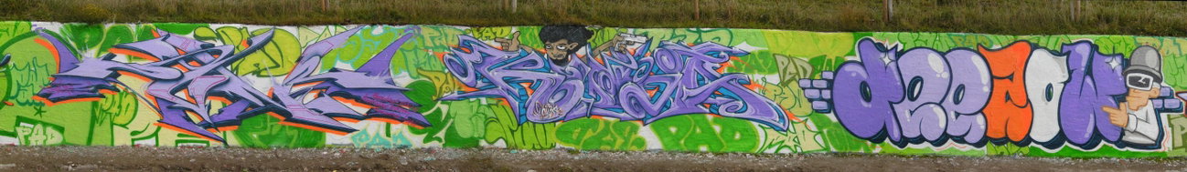 Graffiti Wall - Photo by KUBA182 - zone, kuba, deezow (2014)