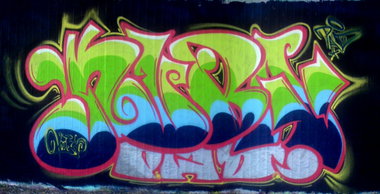 Graffiti Wall - Photo by KUBA182 - kuba, pad (2014)