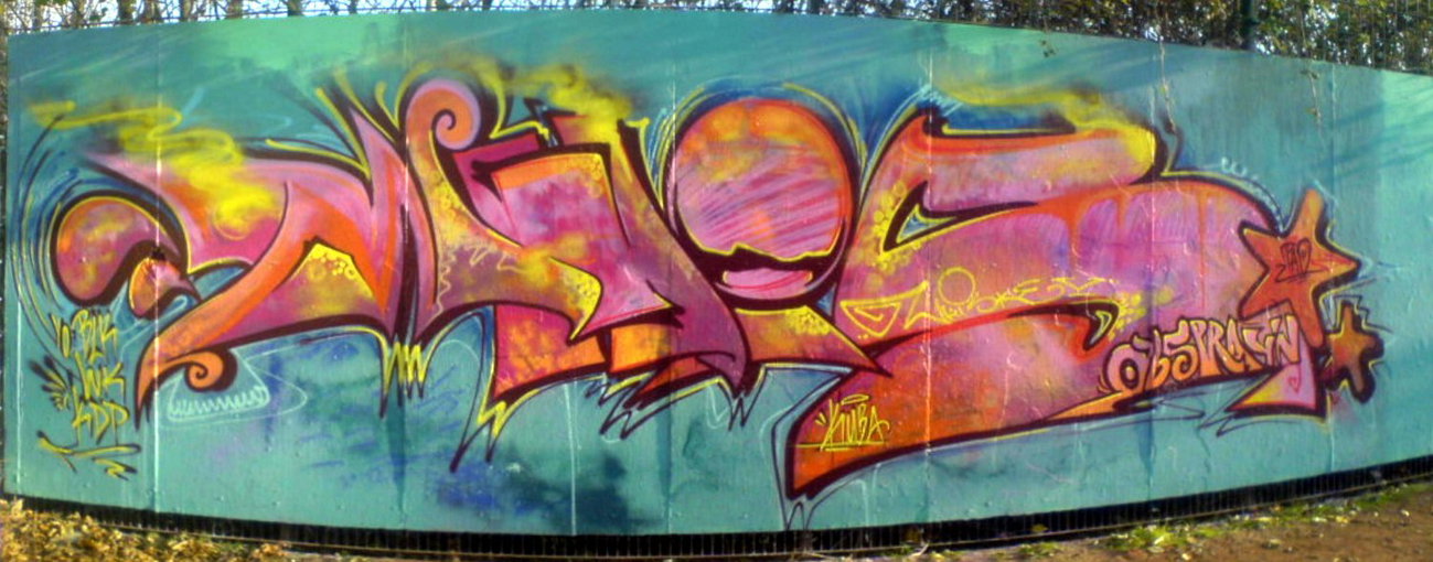 Graffiti Wall - Photo by KUBA182 - whis, pad, kuba (2014)